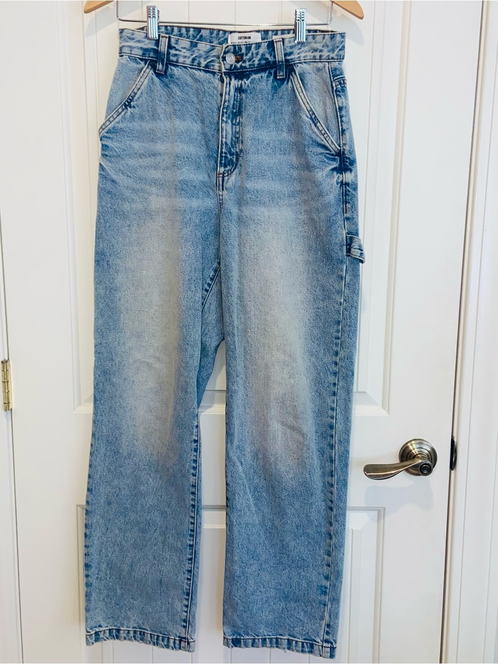 Cotton On wide leg carpenter jeans - Picture 5 of 7